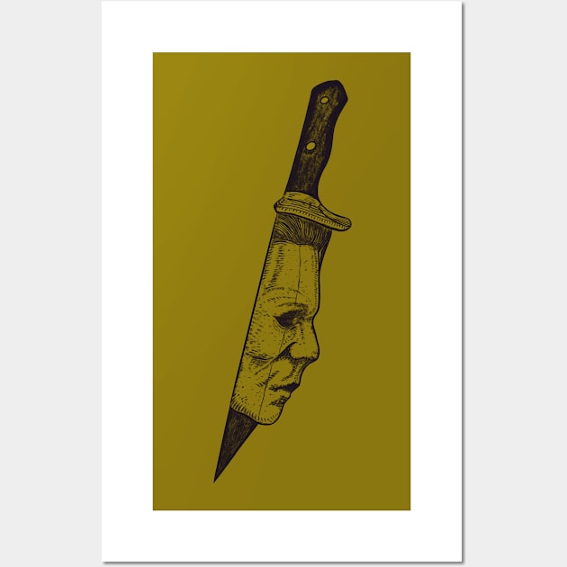 Michael Myers will come to you... Wall Art by InspirationColor